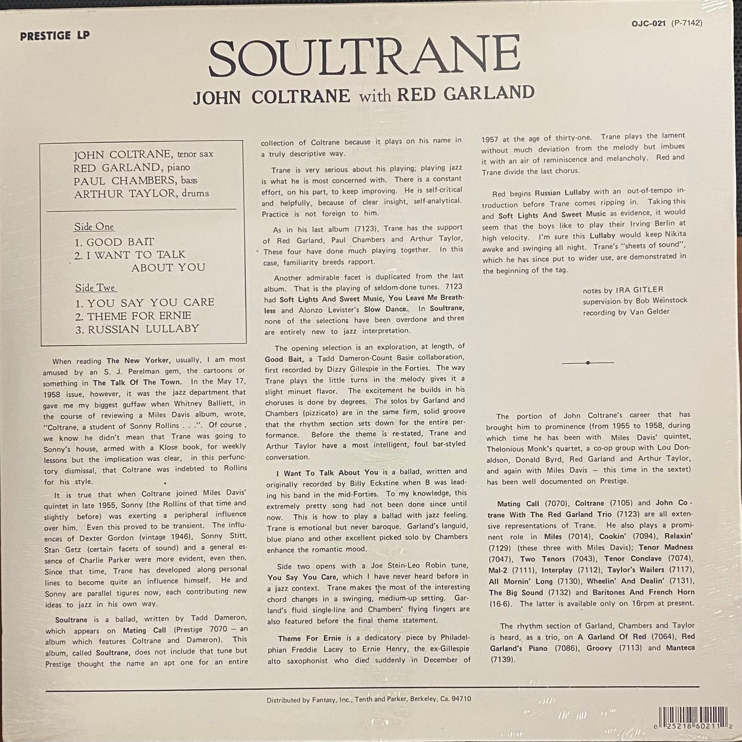John Coltrane - Soultrane