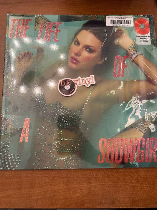 Taylor Swift - The life of a showgirl (orange glitter) (poem) (pop)