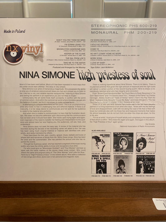 Nina Simone - High Priestess of Soul (EU) (Jazz)