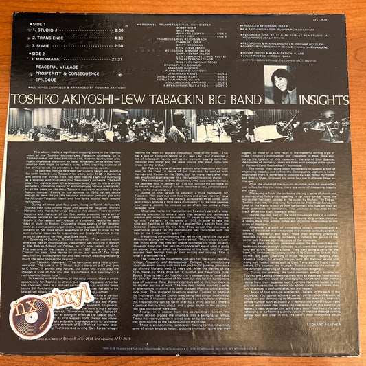 Toshiko Akiyoshi-Lew Tabackin Big Band - Insights