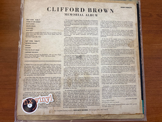 Memorial Album - Clifford Brown