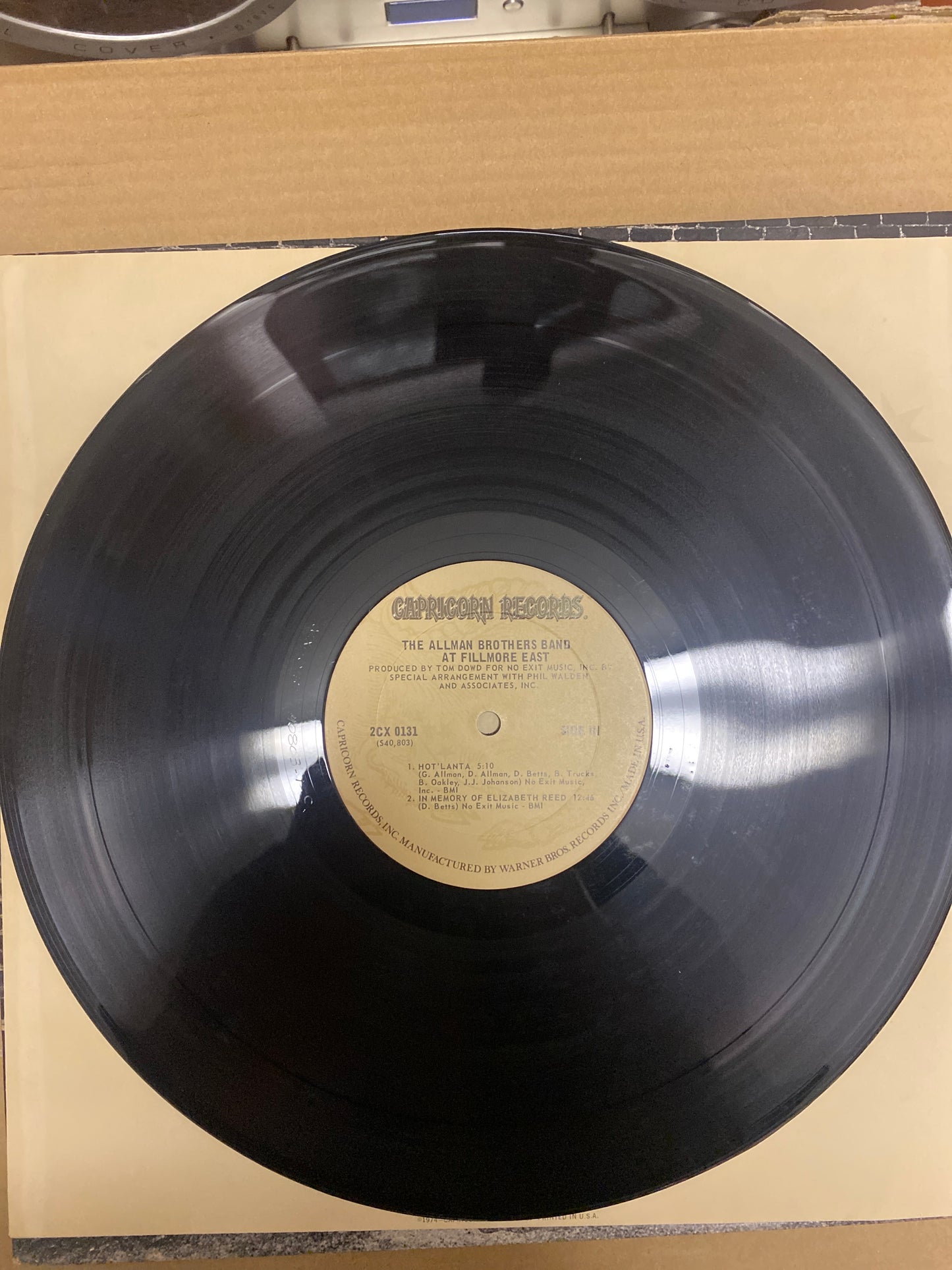 The Allman Brothers Band-At Fillmore East 2LP (Rock) Vinyl Night