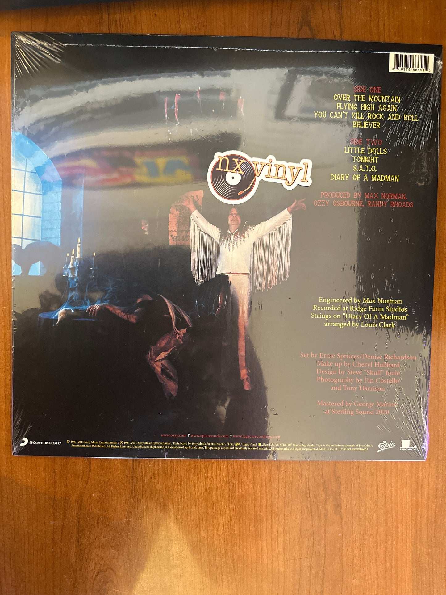 Diary of a Madman - Ozzy Ozbourne