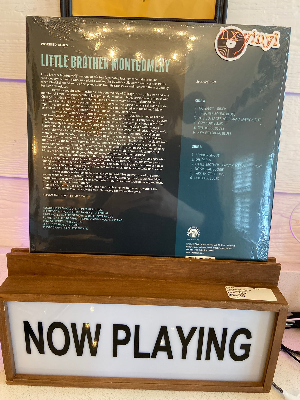 Little Brother Montgomery- Worried Blues