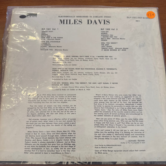 Miles Davis - Miles Davis Vol 1