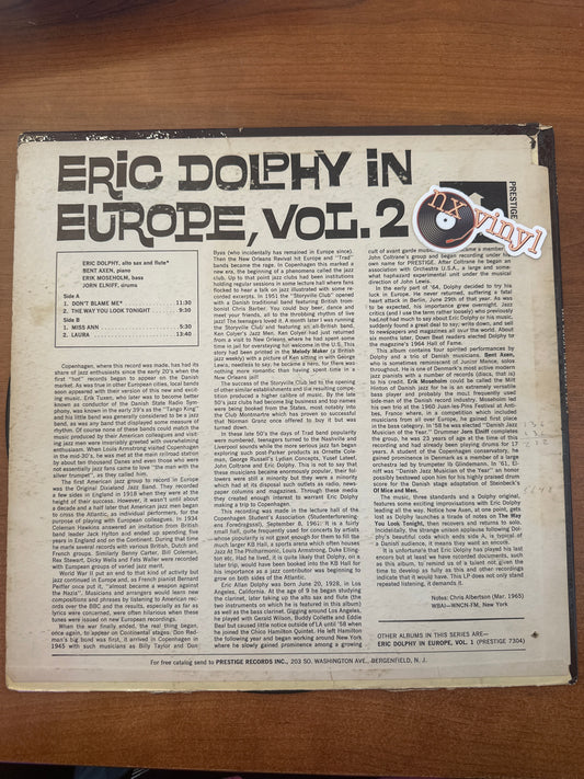 In Europe, Vol. 2 - Eric Dolphy (jazz)
