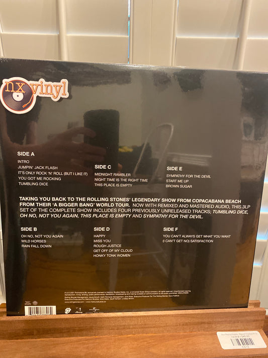 The Rolling Stones - A Bigger Bang Live on Copacabana (180G 3LP-GYB) (Rock)