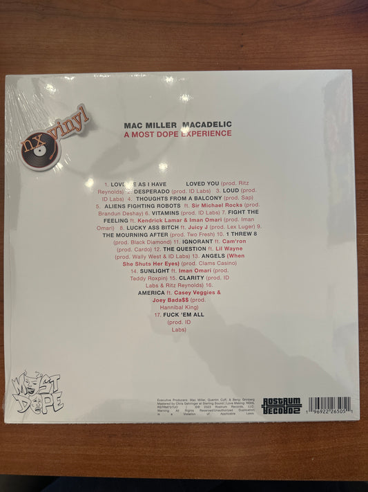 Mac Miller - Macadelic (white) (hip hop)