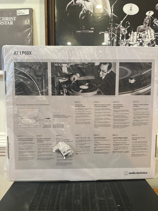 audio- technica at-lp60x turntable