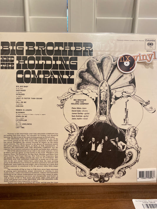 Janis Joplin - Big Brother & The Holding Company (180G) (Rock)