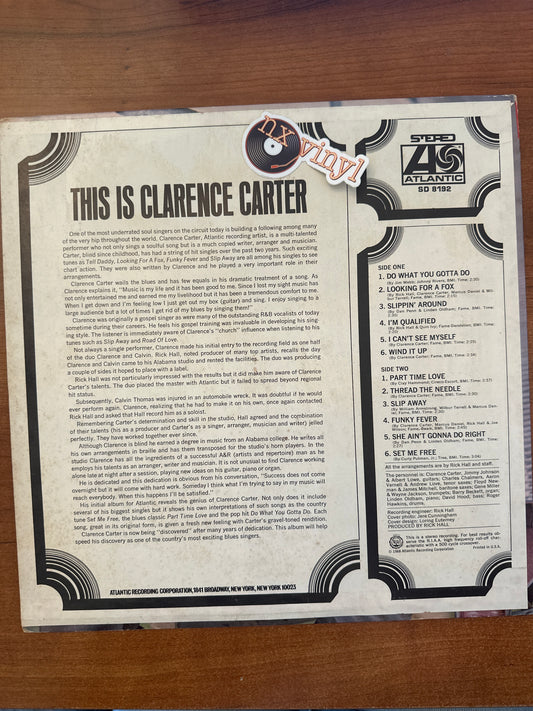 This Is Clarence Carter - Clarence Carter