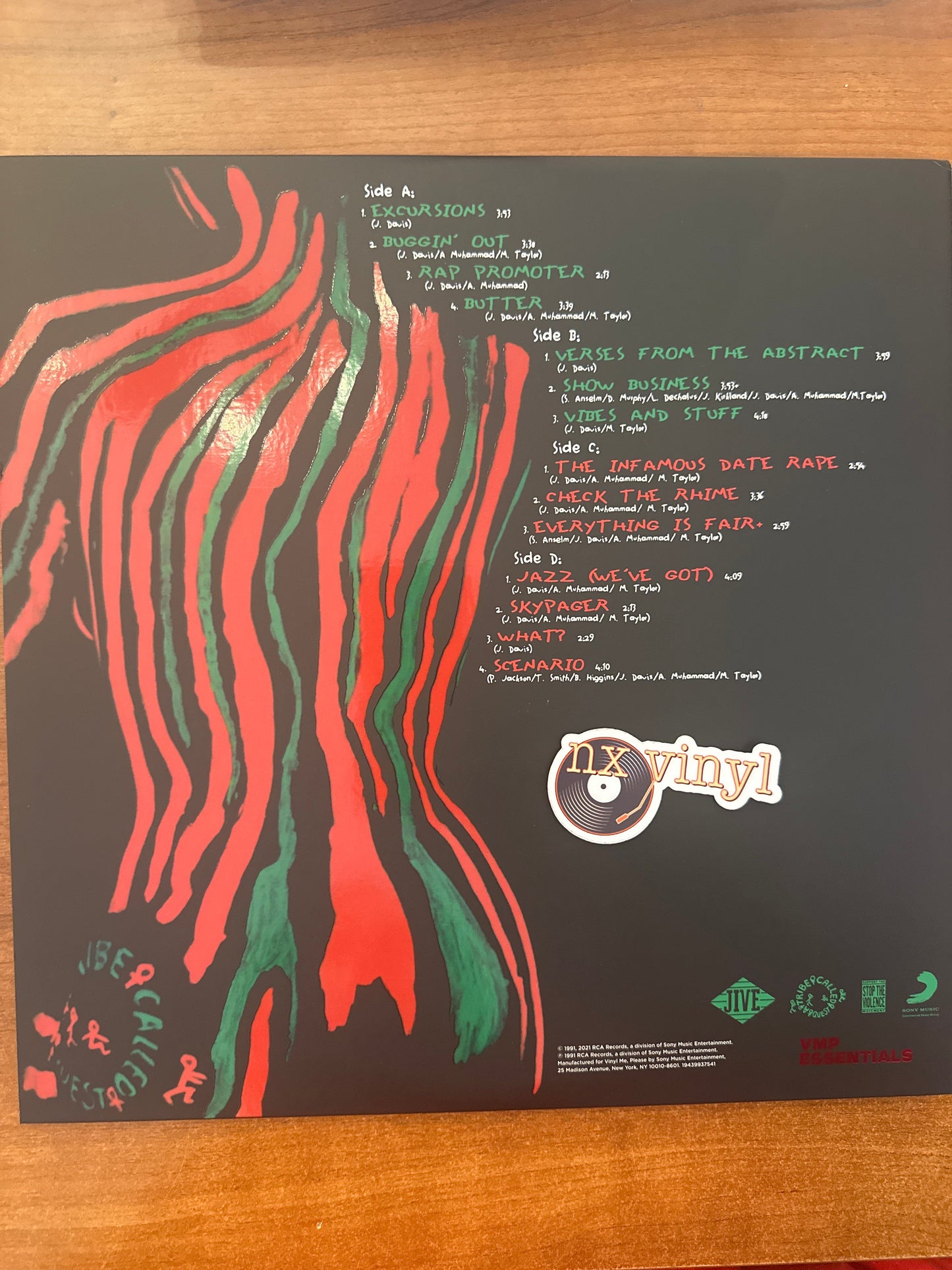 A Tribe Called Quest- The low end theory (red/green) (2lp) (hiphop)