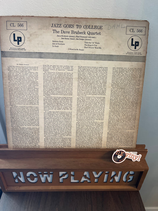 Dave Brubeck Quartet-Jazz Goes To College(Jazz)