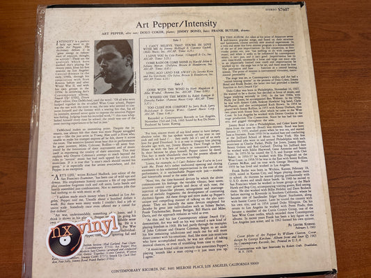Intensity - Art Pepper (jazz)