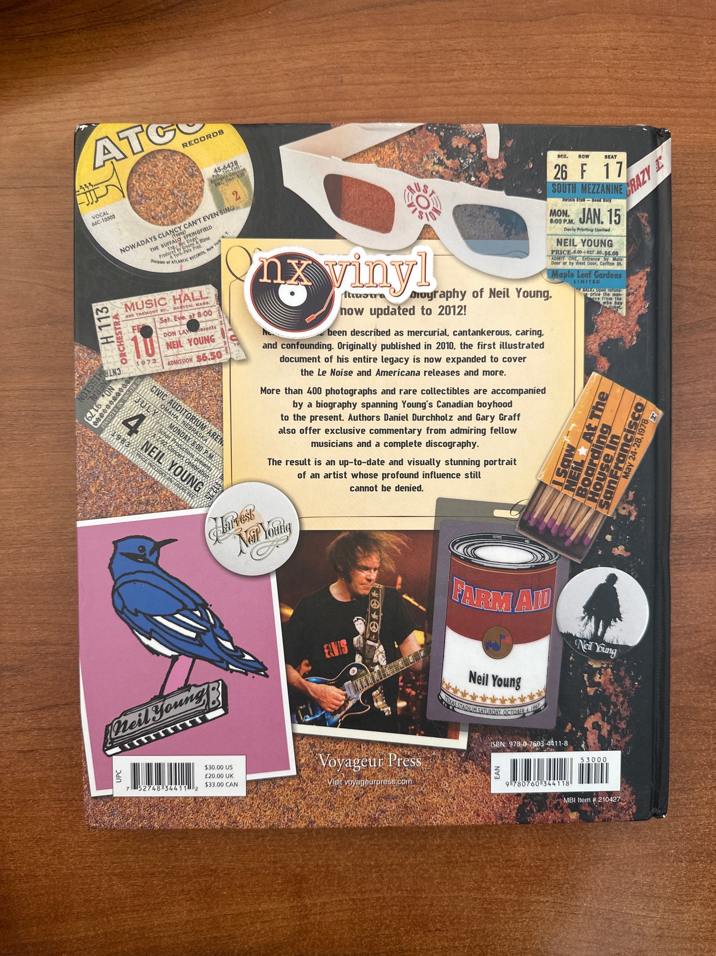 Neil Young Long May You Run Updated Edition ( hardcover)