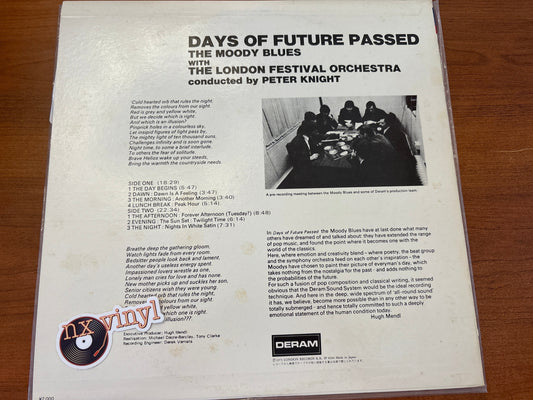 Days of Future Passed - The Moody Blues (JAPANESE) Rock