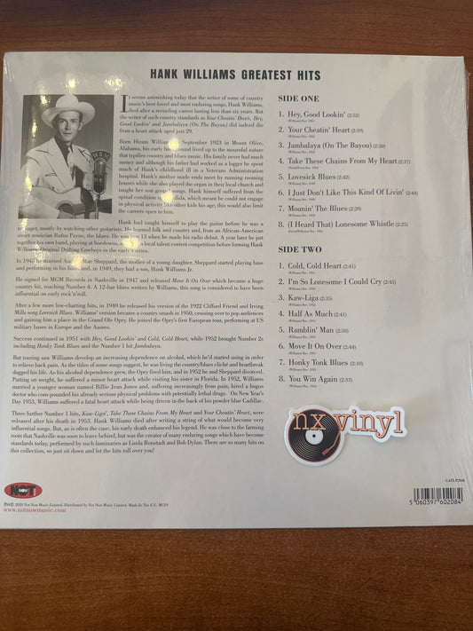 Greatest Hits - Hank Williams