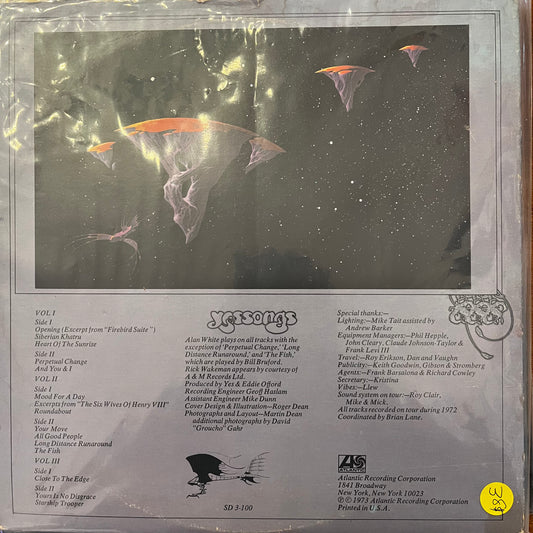 Yes- Yessongs (3LP)