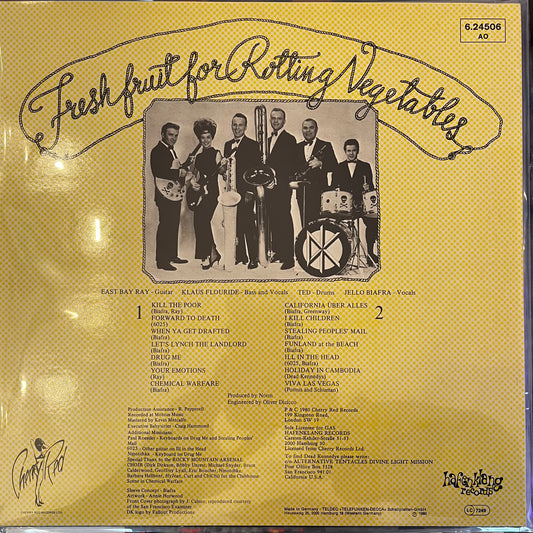 Dead Kennedys - Fresh Fruit For Rotting Vegetables (Rare German Misprint)