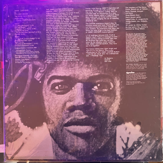 The Jimmy Castor Bunch - It's Just Begun