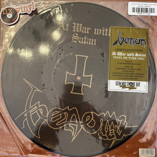 Venom- At War with Satan (heavy metal)