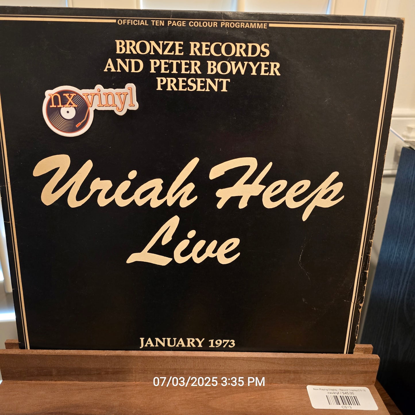 Uriah Heep - Uriah Heep Live (2LP)(Rock)