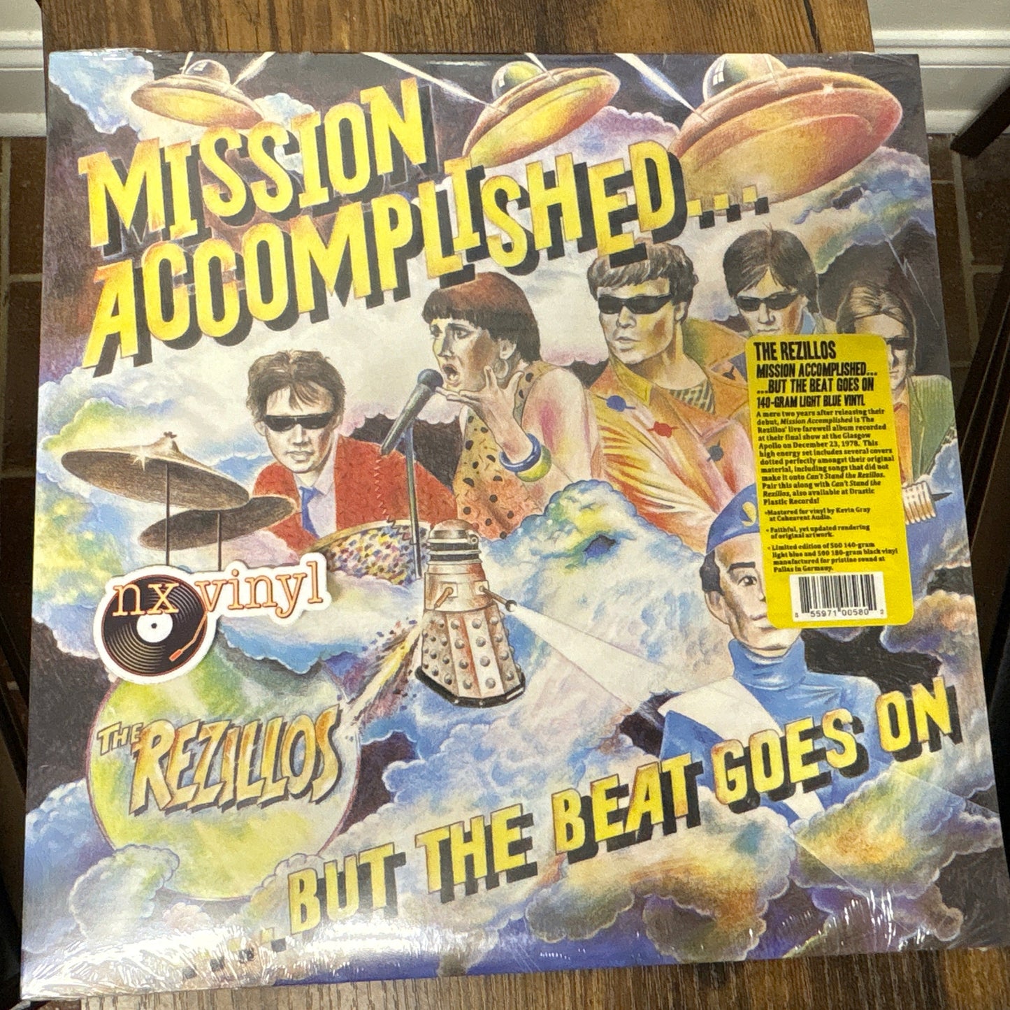 The Rezillos - MIssion Accomplished... 140G Lt Blue (Rock)