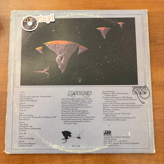 Yes - Yessongs
