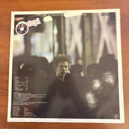 Public Image Limited - Live in Tokyo (2LP)