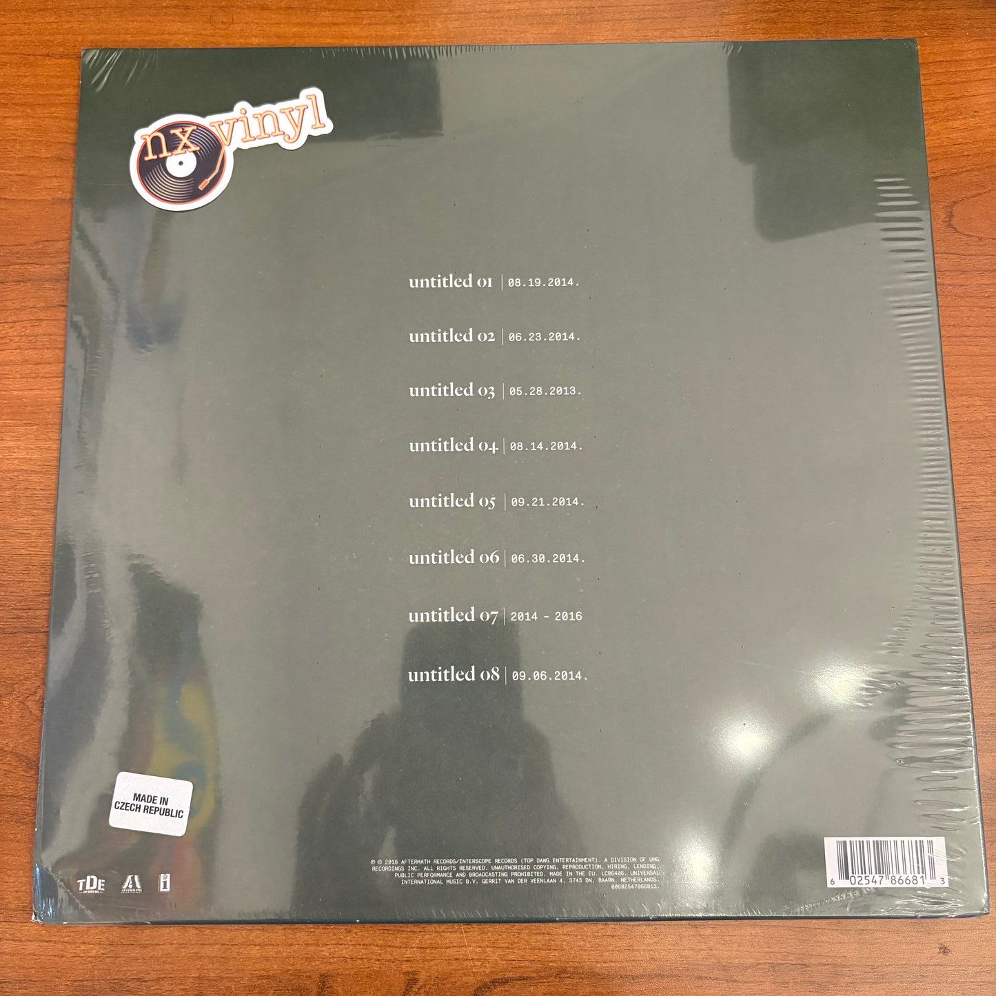 Kendrick Lamar - Untitled Unmastered.