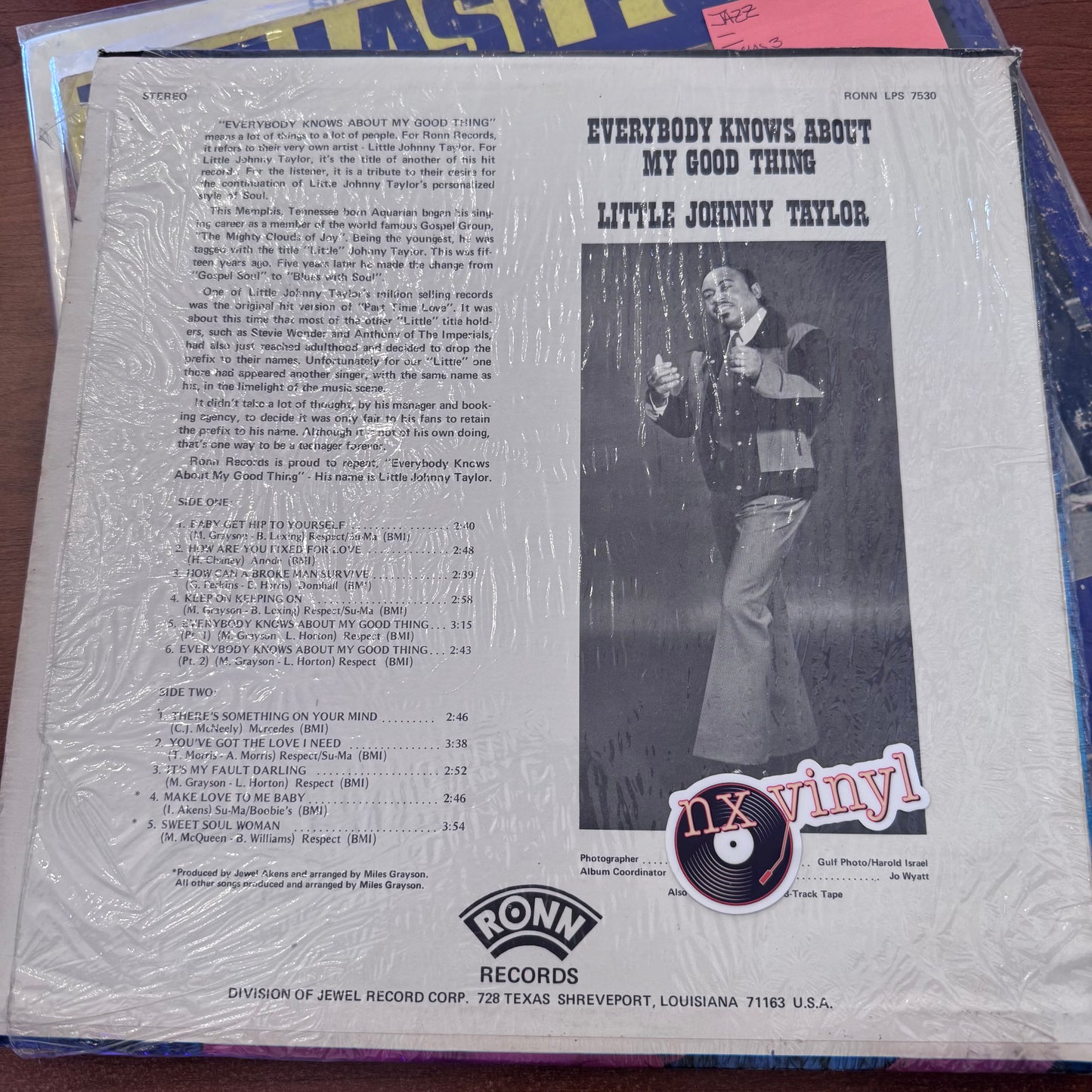 Little Johnny Taylor - Everybody Knows My Good Thing