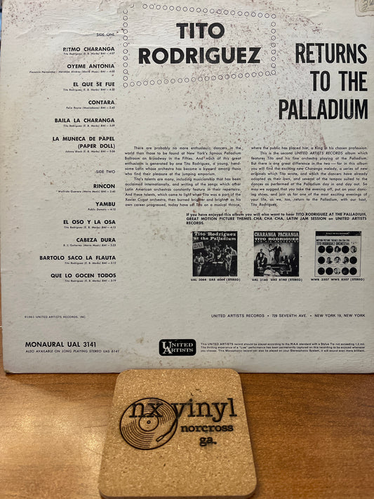 Tito Rodriguez - Returns To The Palladium - Live