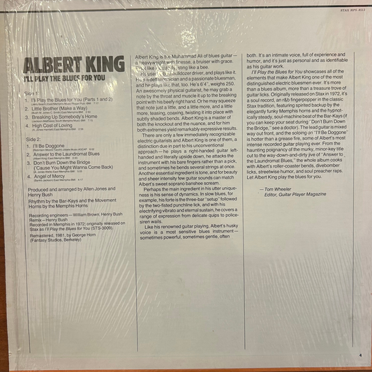 Albert King - I'll Play the Blues for You