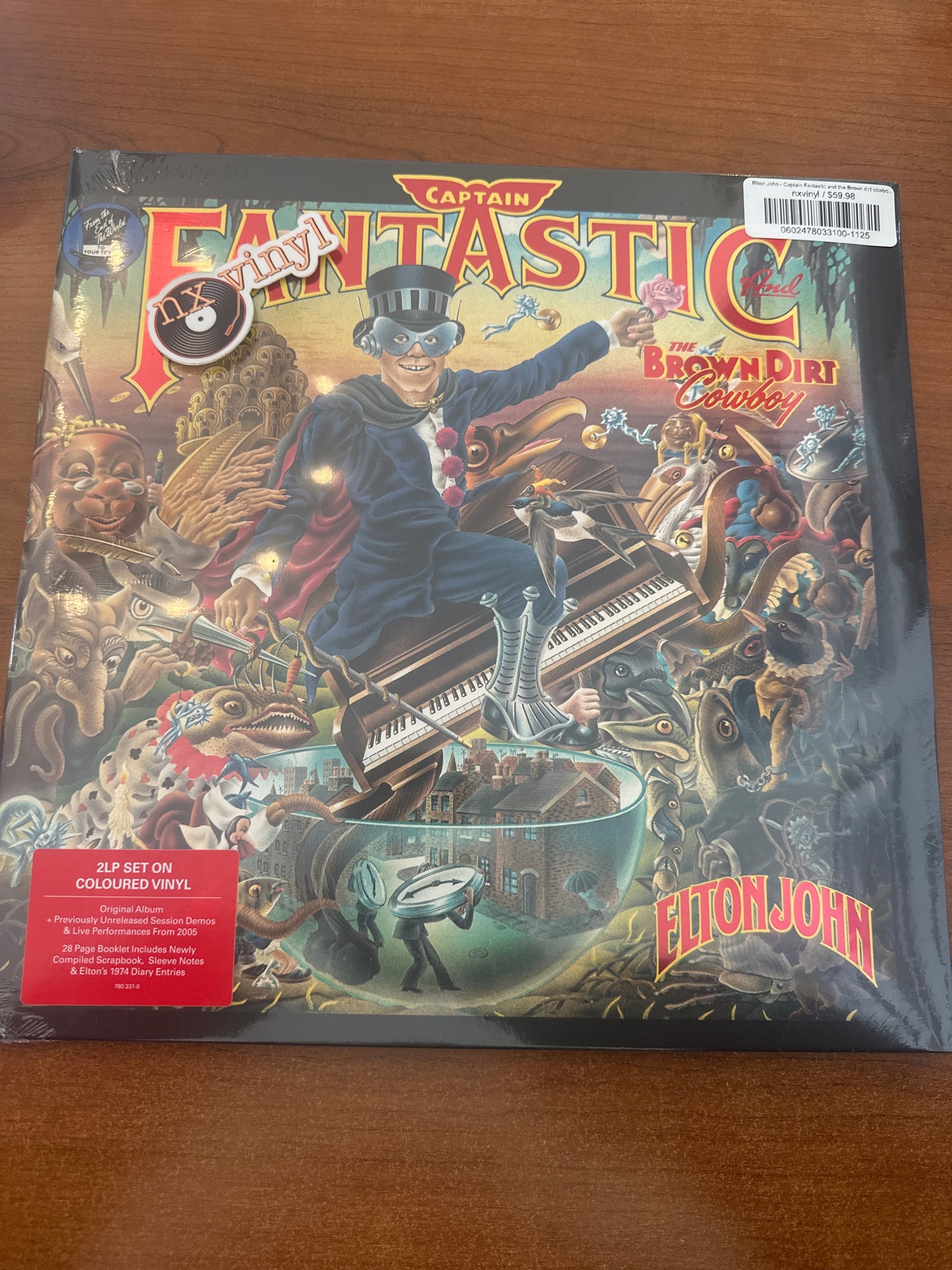 Elton John - Captain Fantastic and the Brown dirt cowboy (2 coloured lp)