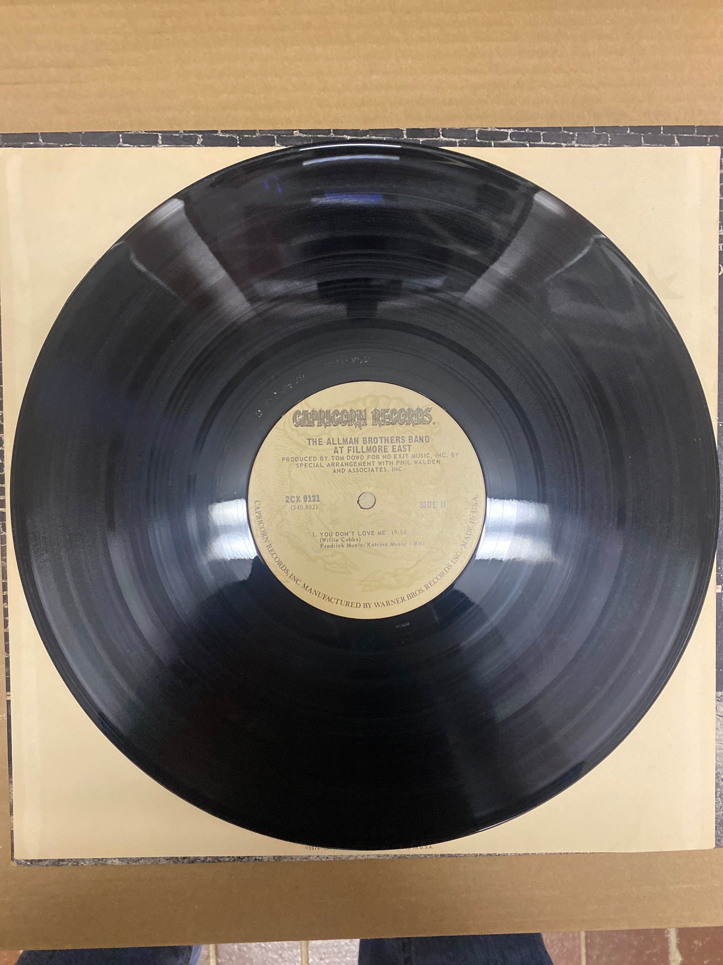 The Allman Brothers Band-At Fillmore East 2LP (Rock)  Vinyl Night