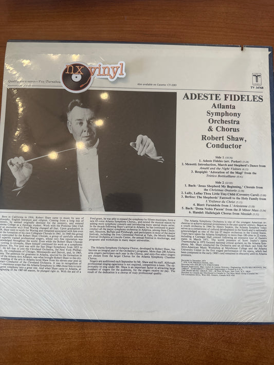 Adeste Fideles-Atlanta Symphony Orchestra(Classical &Holiday)