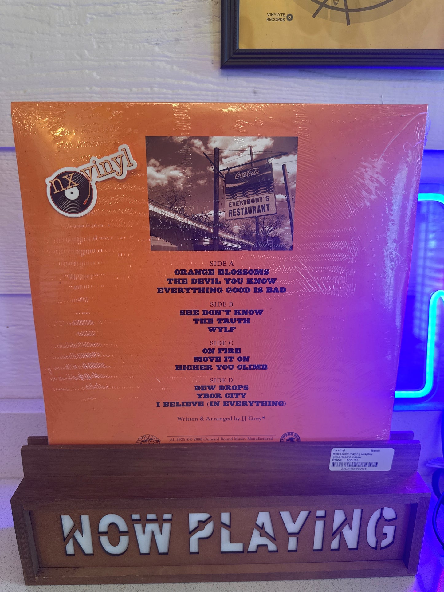 JJ Grey & Mofro- Orange Blossoms (Rock) (Clear/Orange) (2LP)