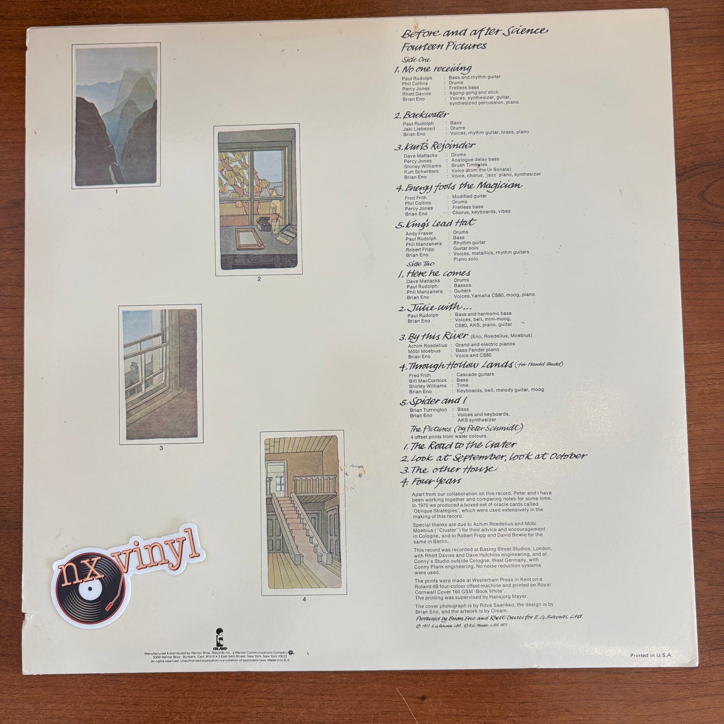 Brian Eno - Before and After Science