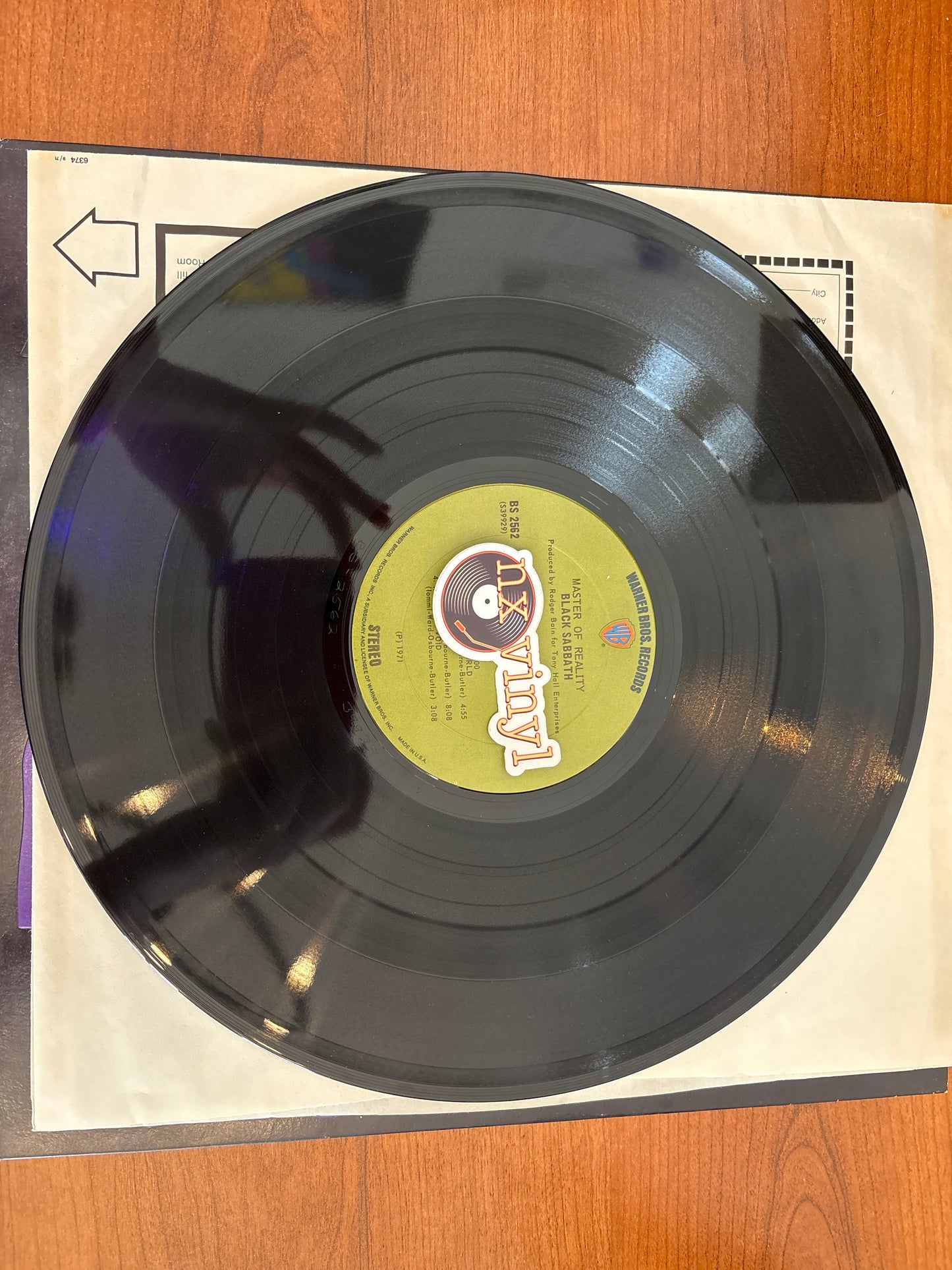 Black Sabbath - Master of Reality(Poster)(Hard Rock)