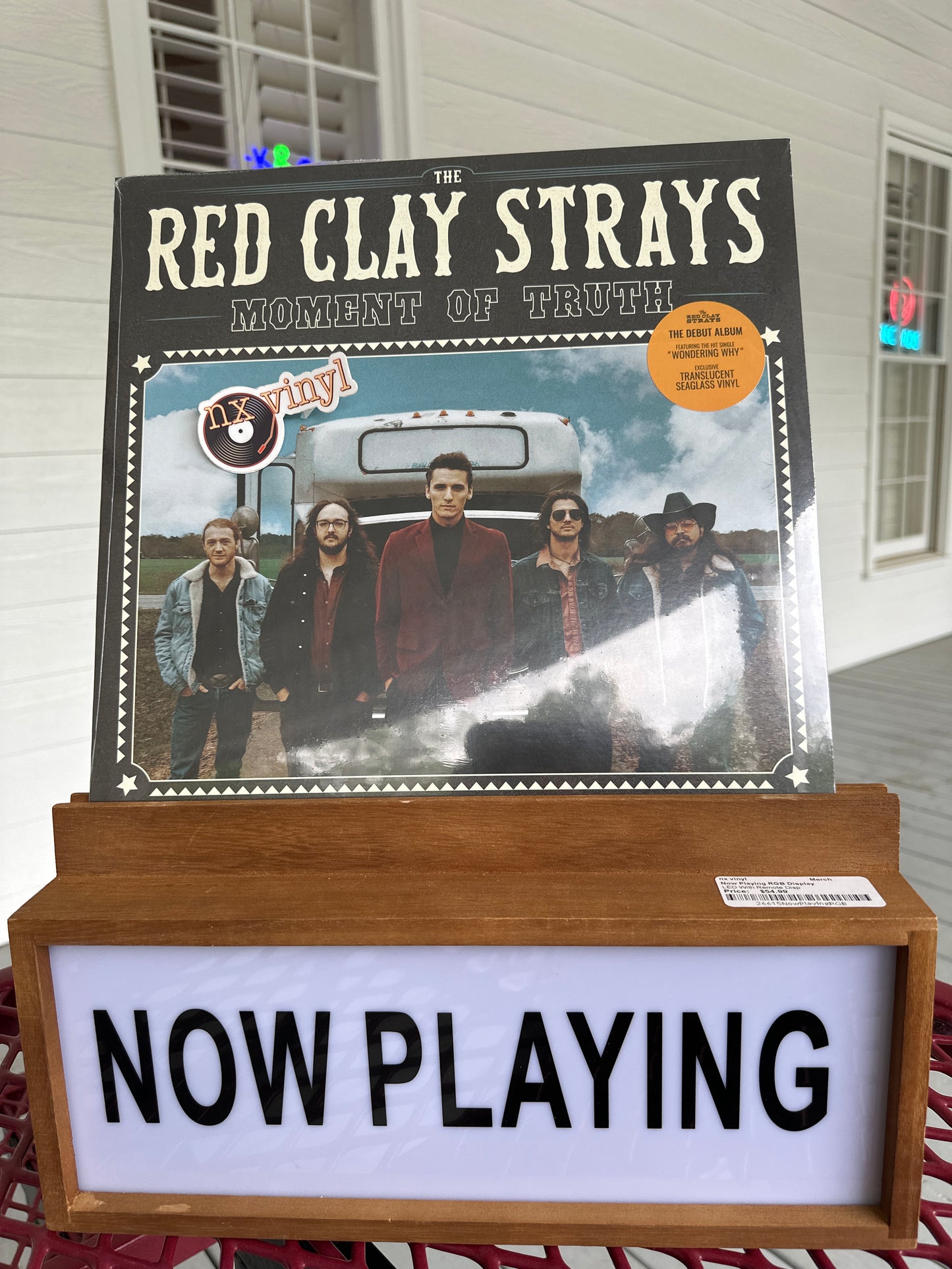 The Red Clay Strays - Moment Of Truth (Translucent, Seaglass) (Country Rock)
