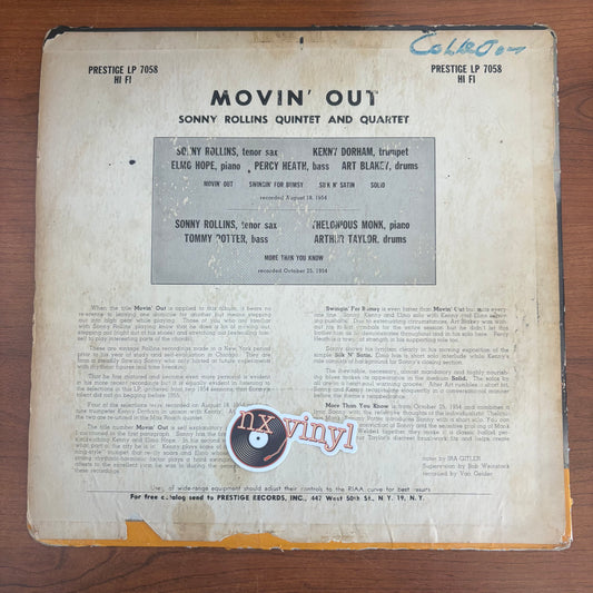 Sonny Rollins - Moving Out