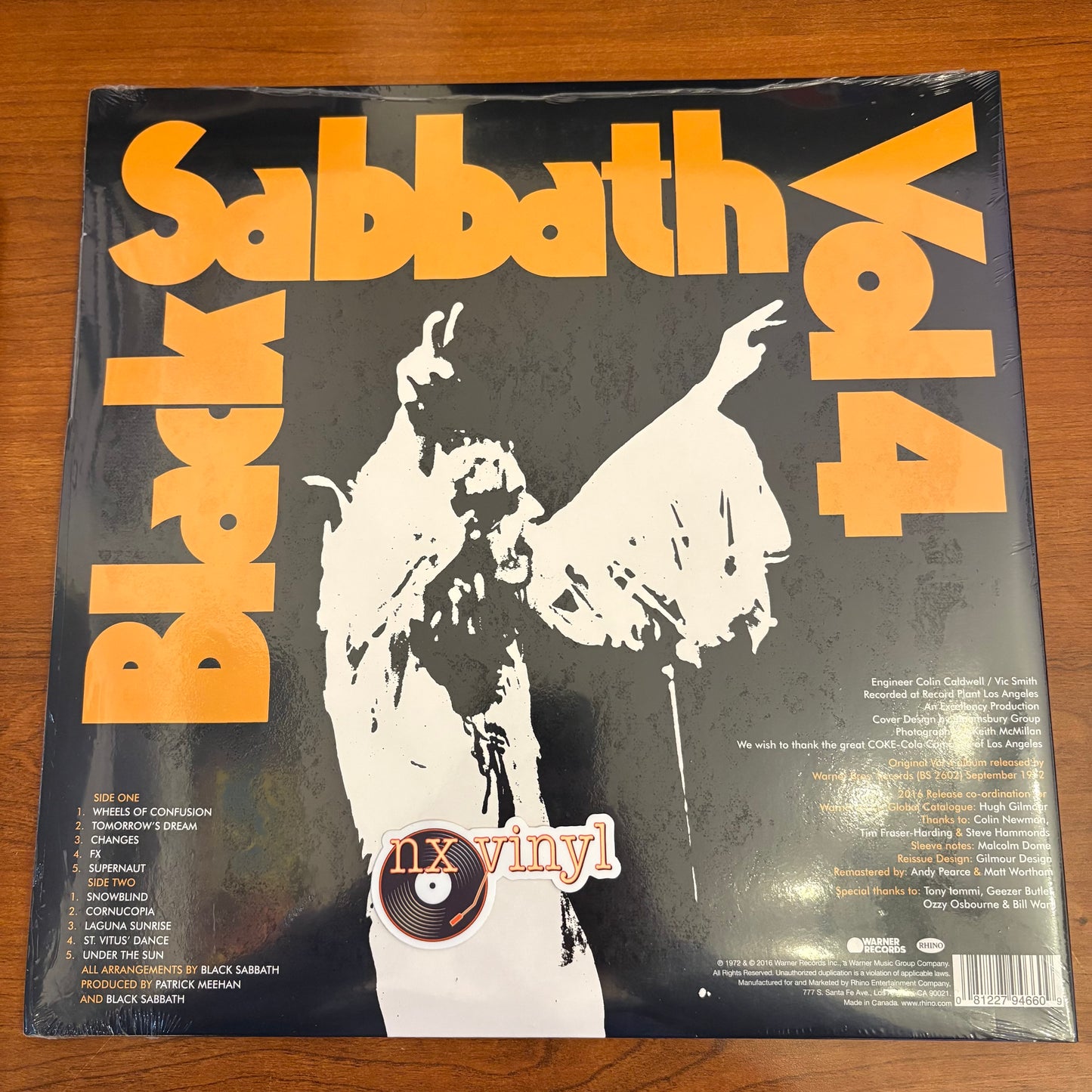 Black Sabbath - Black Sabbath Vol 4