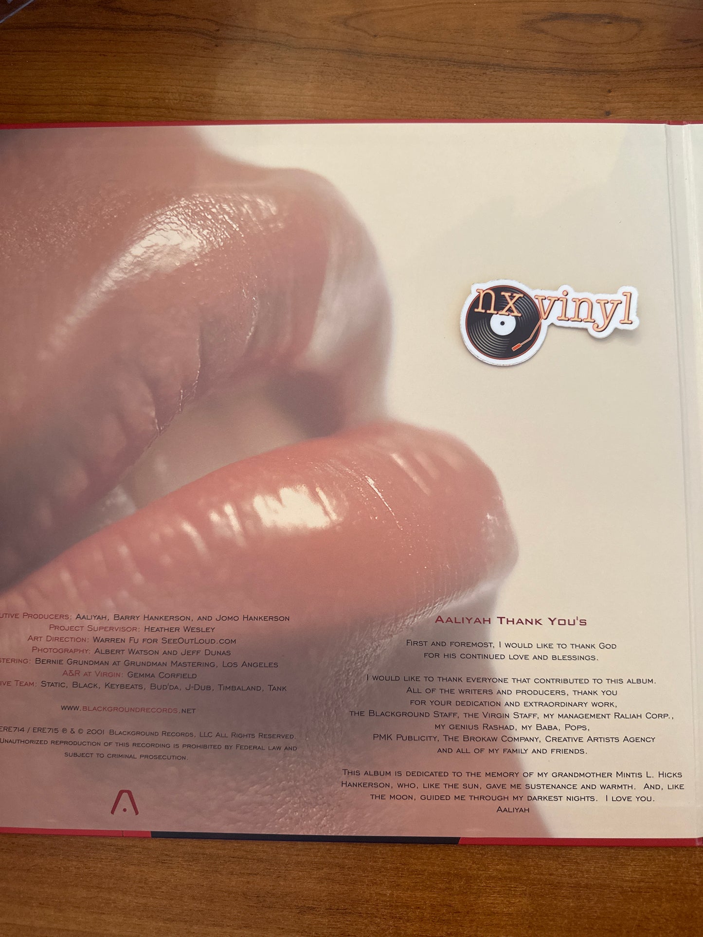 Aaliyah- Aalyiah (red/gold) (2lp) (hip-hop)