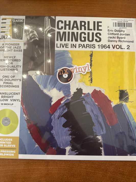 Charlie Mingus- Live in Paris 1964 VOL.2 (yellow) (jazz)