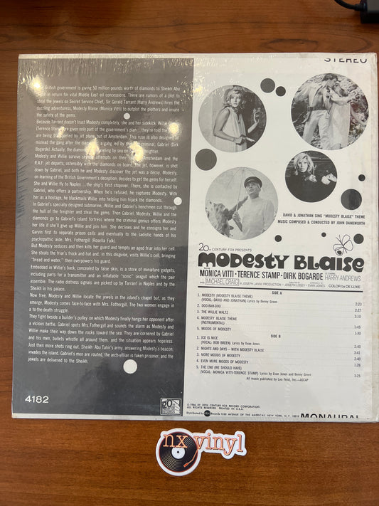 Modesty Blaise-(Mint  & Sealed)Soundtrack