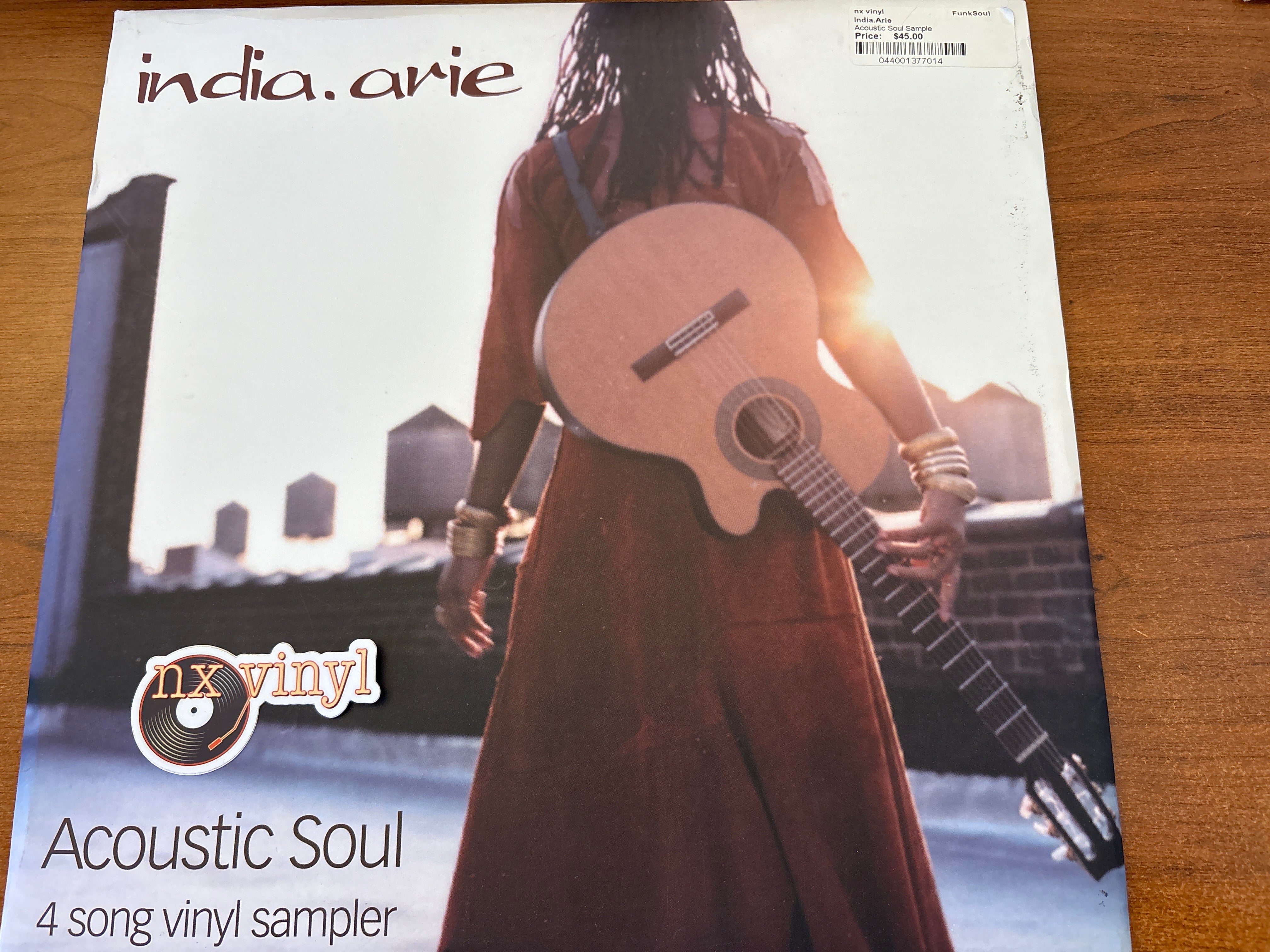 India.Arie Acoustic Soul Sampler レコード acoustic soul sampler - india.arie – nxvinyl