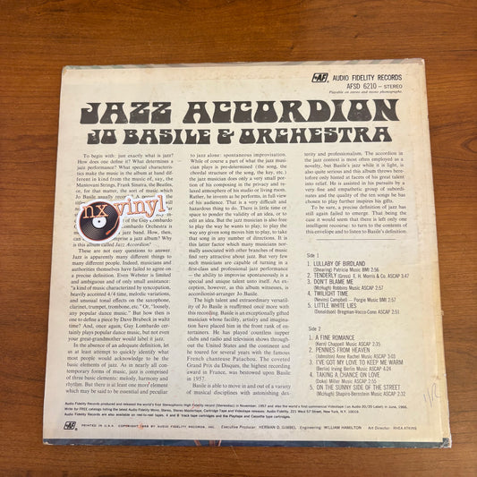 Jo Basile & Orchestra - Jazz Accordion
