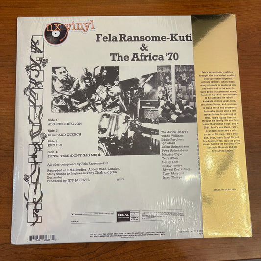 Fela Ransome-Kuti & The Africa ‘70 - Afrodisiac
