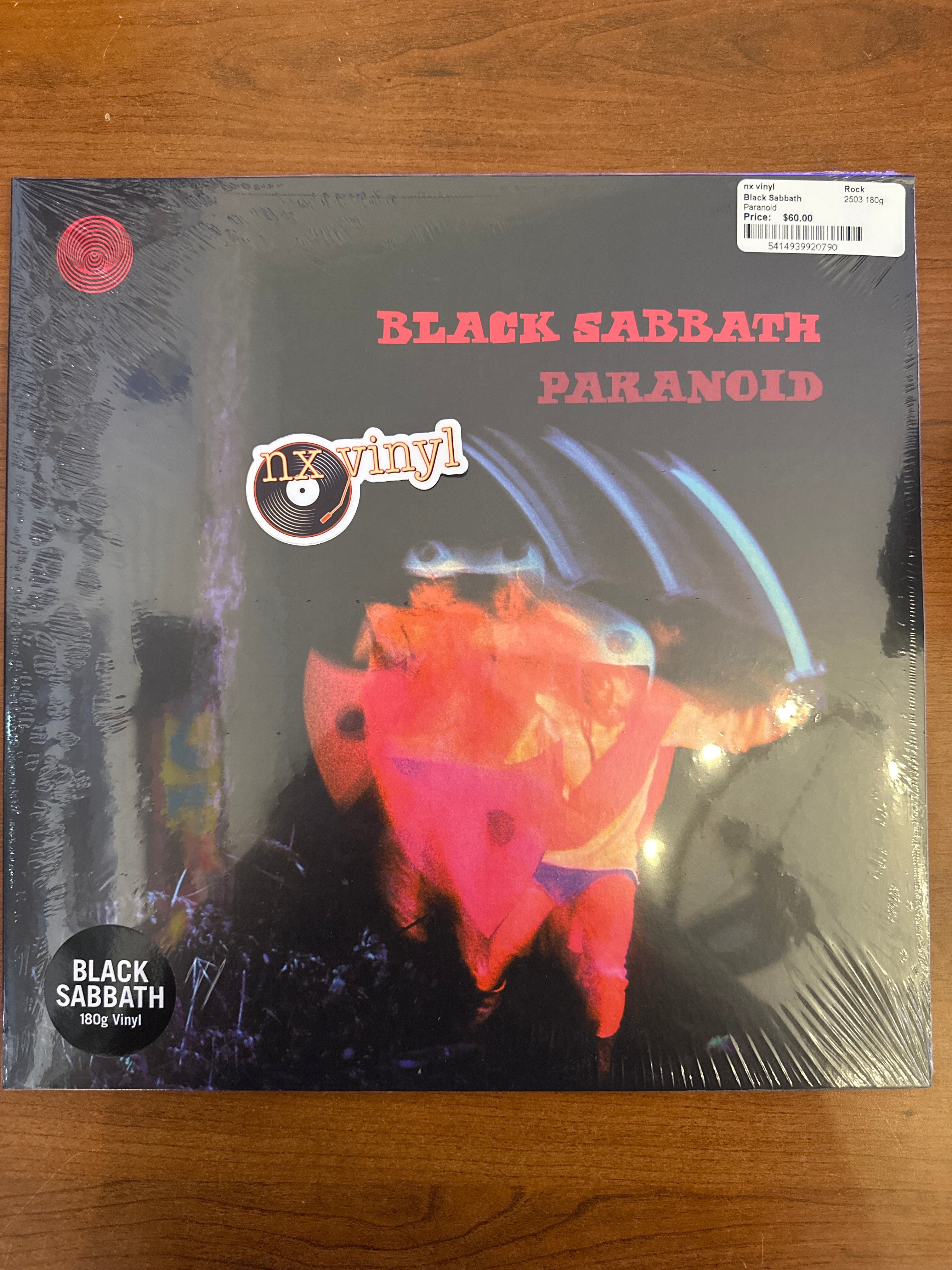 Paranoid - Black Sabbath – nxvinyl