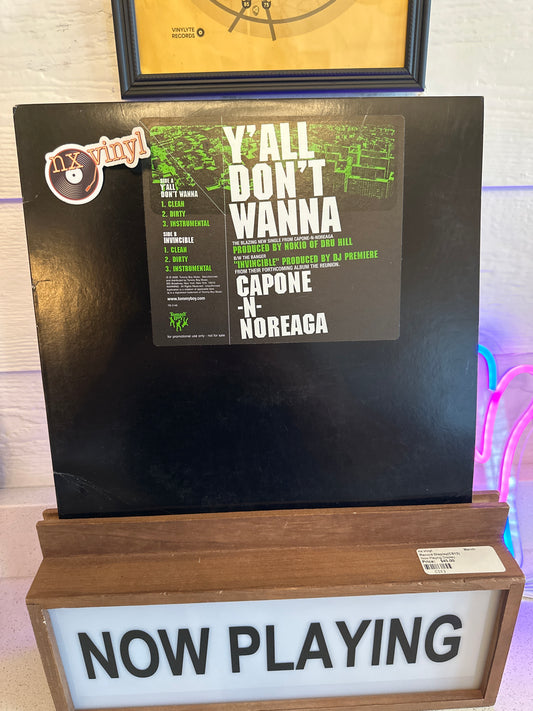 Capone-N-Noreaga / Y'all Don't Wanna (HIP-HOP)